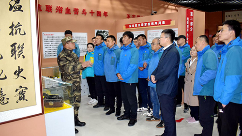 公司北景區(qū)運營黨支部“奮斗百年路 啟航新征程--學(xué)黨史、悟思想、辦實事、開新局”寒蔥嶺密營遺址愛國主義教育實地考察主題黨日活動