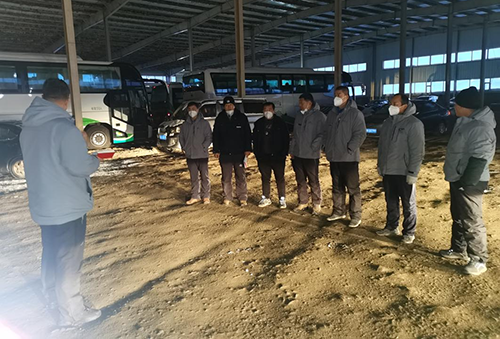 城區(qū)運營部戮力同心全力保障長白山春節(jié)旅游運營安全